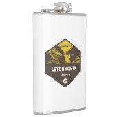 Letchworth Staat Park New York Flachmann (Rechts)