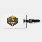 Letchworth Staat Park New York Gepäckanhänger (Vorderseite horizontal)