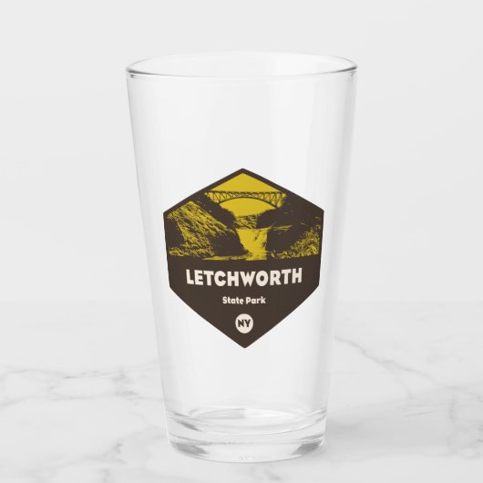 Letchworth Staat Park New York Glas (Vorderseite)