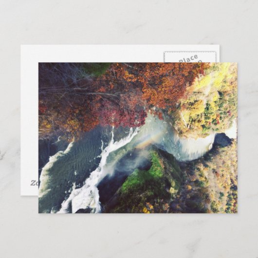 Letchworth Staat Park New York Postkarte (Vorne/Hinten)