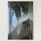 Letchworth Staat Park NY Landschaft Landschaftlich Puzzle (Vertikal)
