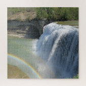 Letchworth Staat Park NY Landschaft Landschaftlich Puzzle (Vertikal)