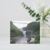 Letchworth Staat Park Postkarte (Stehend Vorderseite)