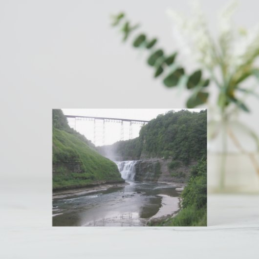 Letchworth Staat Park Postkarte (Stehend Vorderseite)