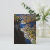 Letchworth Staat Park Postkarte (Stehend Vorderseite)