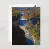 Letchworth Staat Park Postkarte (Vorne/Hinten)