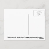 Letchworth Staat Park Postkarte (Rückseite)