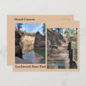 Letchworth Staat Park Postkarte (Vorne/Hinten)