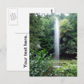 Letchworth Staat Park Wasser Postkarte (Vorne/Hinten)