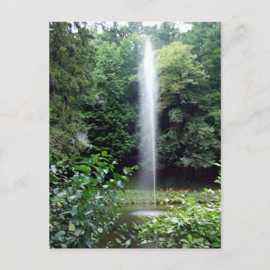 Letchworth Staat Park Wasser Postkarte (Vorderseite)