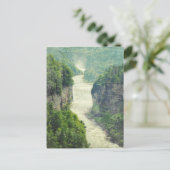 Letchworth Staat Park Wasserfälle Genessee Fluss Postkarte (Stehend Vorderseite)