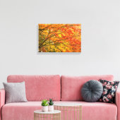 Letchworth Tree Branches Orange Nature Leinwand Pr (Insitu (Wohnzimmer))