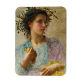 l'ete (Sommer) von William-Adolphe Bouguereau Magnet (Vertikal)