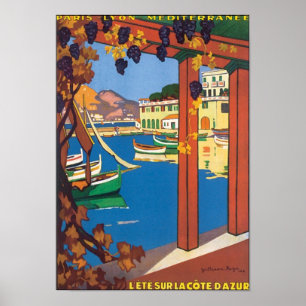 Lete Sur La Cote D'Azur Poster