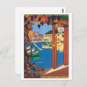 Lete Sur La Cote D'Azur Postkarte (Vorne/Hinten)