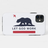 LETGOdwork Bär iPhone 5 Fall Amerika Case-Mate iPhone Hülle (Rückseite (Horizontal))