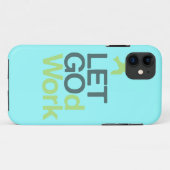 LETGOdwork Übertreibungs-Fall iPhone 5 hellblau Case-Mate iPhone Hülle (Rückseite (Horizontal))