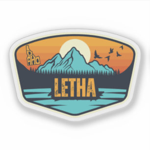 Letha, Idaho Aufkleber