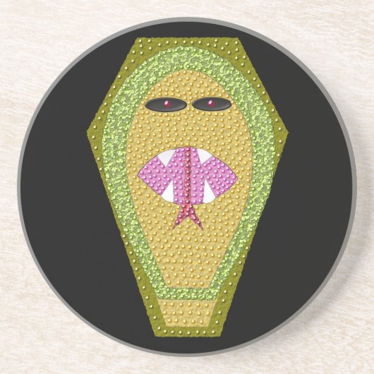 Lethal-ägyptische Cobra-Untersetzer Untersetzer (Vorne)