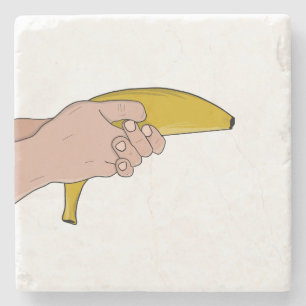 Lethal-Banane Steinuntersetzer