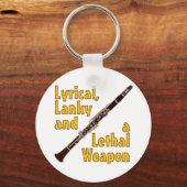 Lethal Clarinet Schlüsselanhänger (Vorderseite)