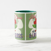 Lethal Doses & Lip Gloss-Funny Medical Humor Gift Tasse (Zentrum)