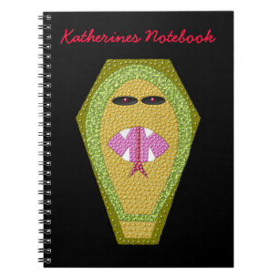 Lethal Egyptian Cobra Anpassbares Notebook Notizblock