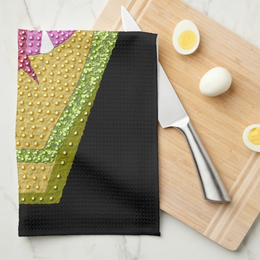 Lethal Egyptian Cobra Kitchen Küchentuch (Viertel Falte)