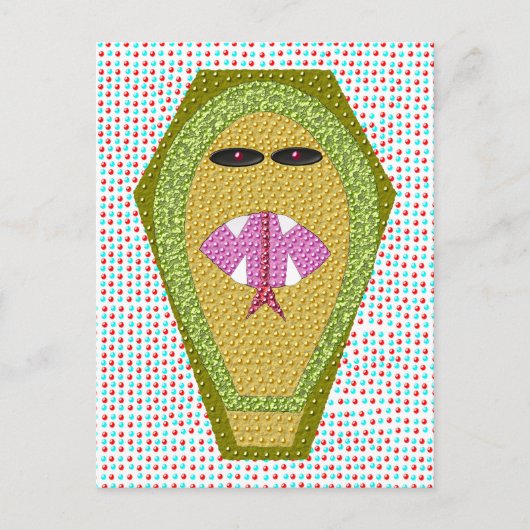 Lethal Egyptian Cobra Postcard Postkarte (Vorderseite)