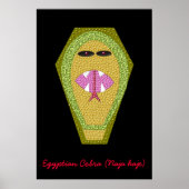 Lethal Egyptian Cobra Print Poster (Vorne)