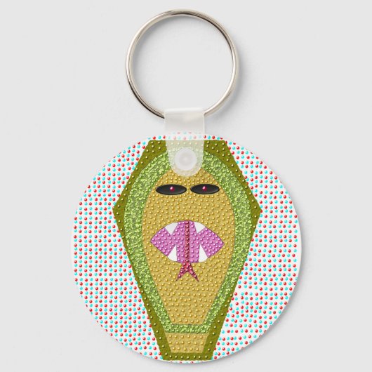 Lethal Egyptian Cobra Schlüsselanhänger (Vorderseite)