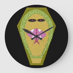 Lethal Egyptian Cobra Wall Clock Große Wanduhr