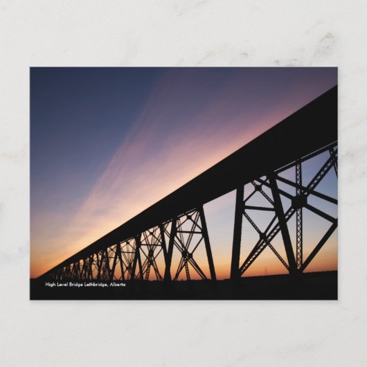 Lethbridge Postkarte (Vorderseite)