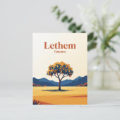 Lethem Guyana Postkarte (Stehend Vorderseite)