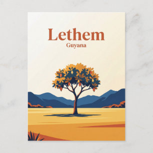 Lethem Guyana Postkarte