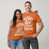 Lethis Girl Show You Howo Play Saophone Saop funny T-Shirt (Unisex)