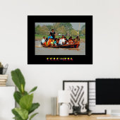 Leticia Colombia Travel Poster (Heimbüro)