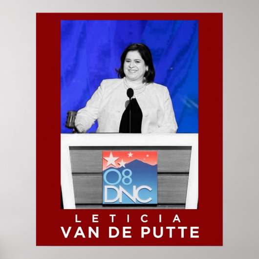 Leticia Van De Putte Poster (Vorne)