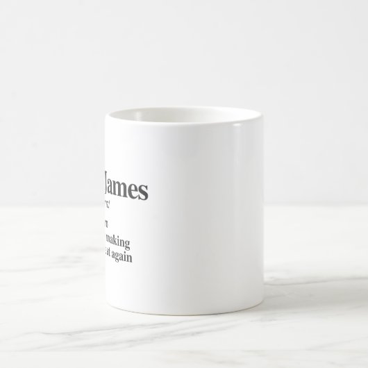Letitia James Definition - Ein tapferes Shero Kaffeetasse (Mittel)