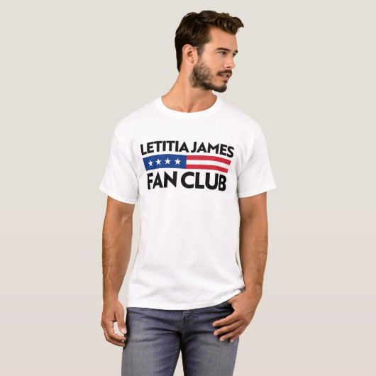 Letitia James Fan Club T-Shirt (Vorne ganz)