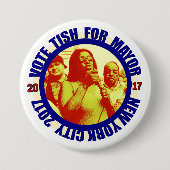 Letitia James für NYC Bürgermeister 2017 Button (Vorderseite)