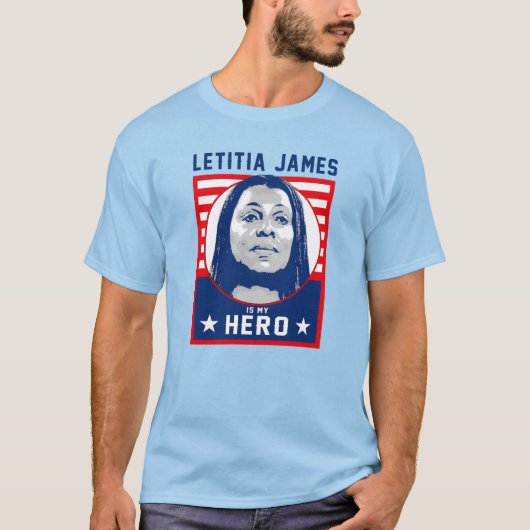 Letitia James ist mein Held T-Shirt (Vorderseite)