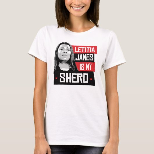 Letitia James ist mein Shero T-Shirt (Vorderseite)