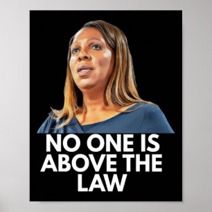 Letitia James. Niemand ist über dem Gesetz Poster