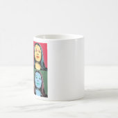 Letitia James Pop Art Design Kaffeetasse (Mittel)