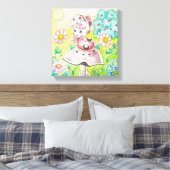 Letitia Ladybug Leinwanddruck (Insitu (Schlafzimmer))