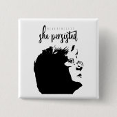 #LetLizSpeak Knopf Button (Vorderseite)