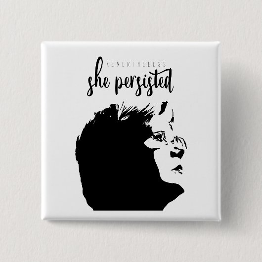 #LetLizSpeak Knopf Button (Vorderseite)