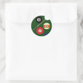 Letlpool Runder Aufkleber (Tasche)