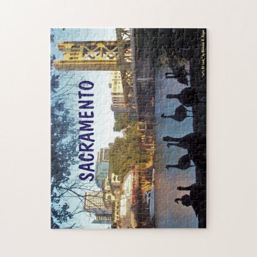 "Let's All Look" Sacramento Puzzle (Vertikal)